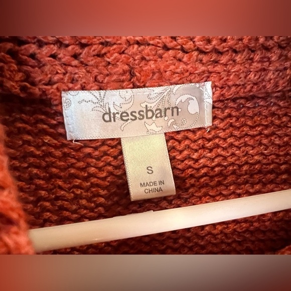 B12.02 DRESSBARN Cowl Neck Ginger Sweater • Dress Barn - Picture 8 of 8